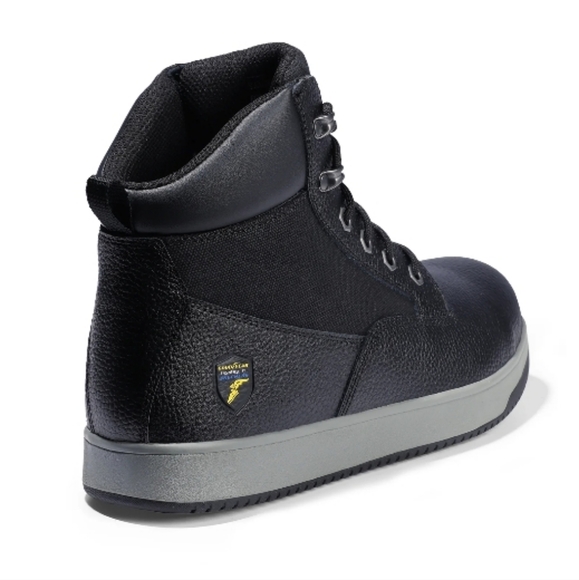 Mens Goodyear Engineered by Skechers Onyx High-Top Steel Toe - Picture 3 of 15